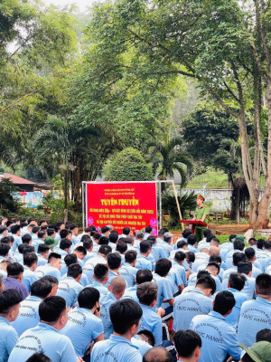 TỔ CHỨC TUYÊN TRUYỀN, GIÁO DỤC PHÁP LUẬT VÀ TRIỂN KHAI CHO NGƯỜI CAI NGHIỆN CAM KẾT CHẤP HÀNH PHÁP LUẬT, NỘI QUY, QUY TRÌNH CAI NGHIỆN MA TUÝ TRONG CAO ĐIỂM TẾT NGUYÊN ĐÁN BÍNH NGỌ 2026