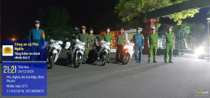 CÔNG AN XÃ PHÚ NGHĨA RA QUÂN TỔNG KIỂM TRA HÀNH CHÍNH CÁC CƠ SỞ KINH DOANH CÓ ĐIỀU KIỆN VỀ AN NINH, TRẬT TỰ